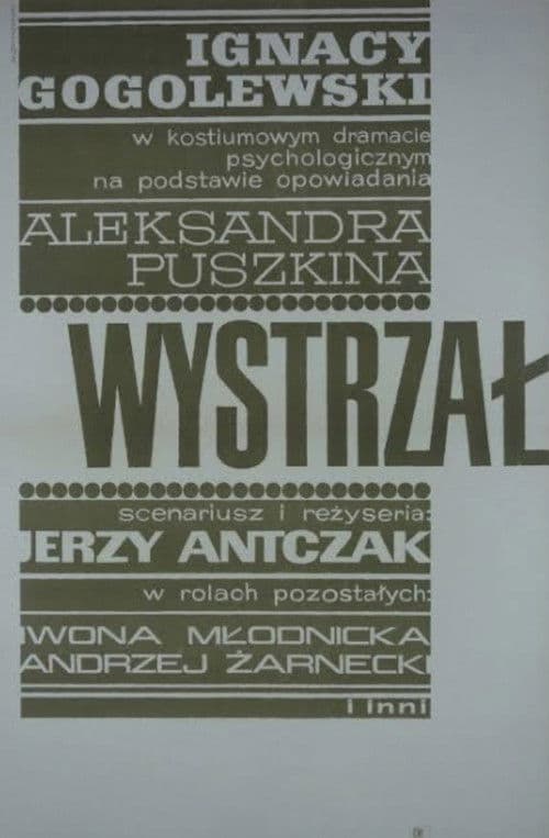 Wystrzał poster