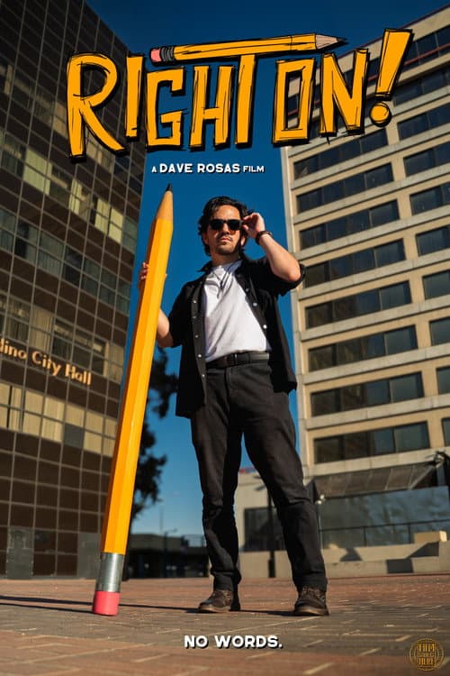 RIGHT ON! poster