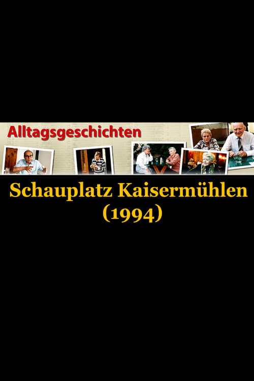 Alltagsgeschichte – Schauplatz Kaisermühlen poster