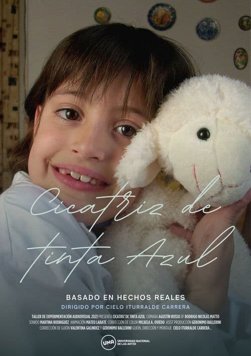 Cicatriz de Tinta Azul poster