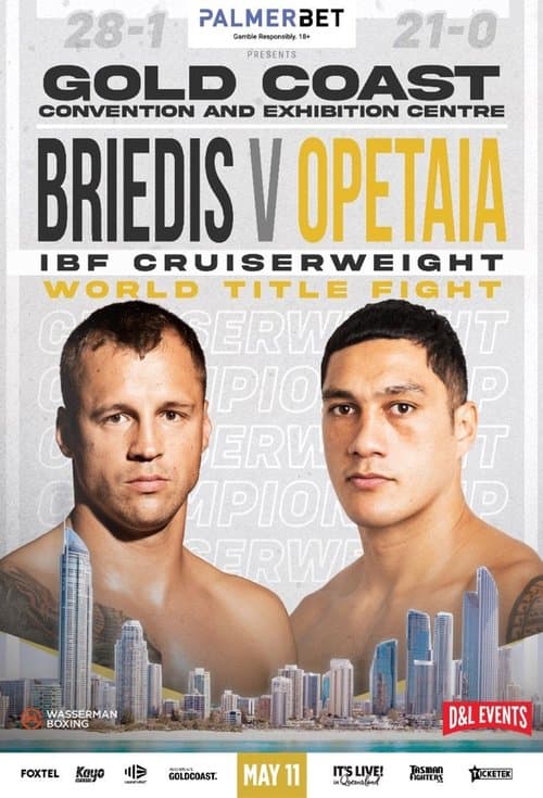 Mairis Briedis vs. Jai Opetaia poster
