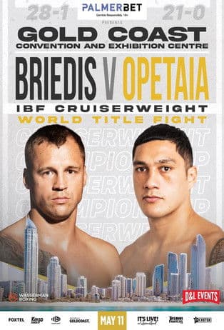 Mairis Briedis vs. Jai Opetaia poster