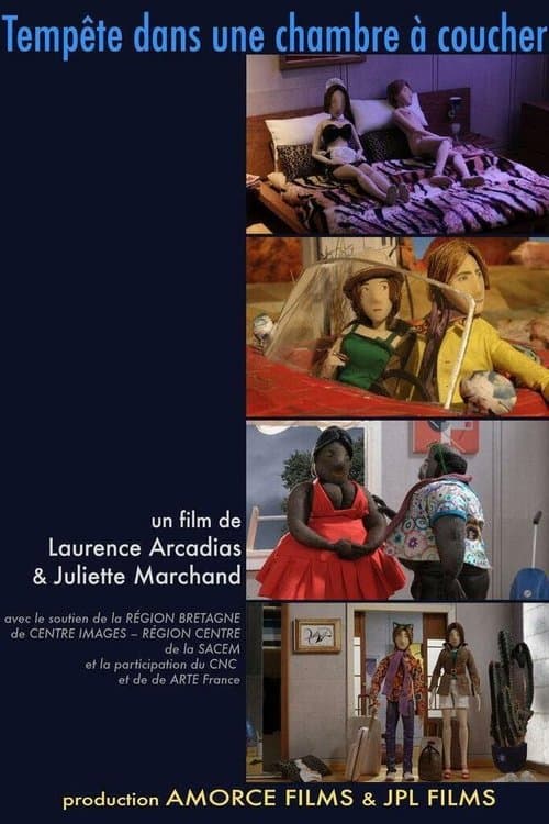 Tempête dans une chambre à coucher poster