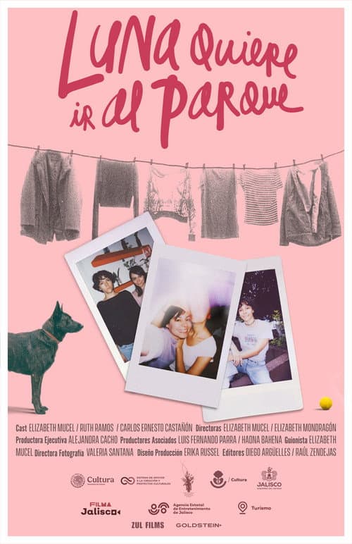 Luna quiere ir al parque poster