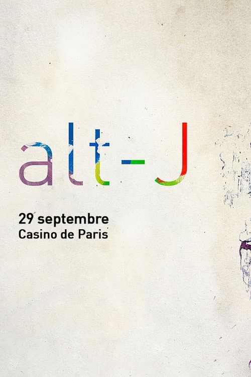 Alt-J, Casino de Paris poster