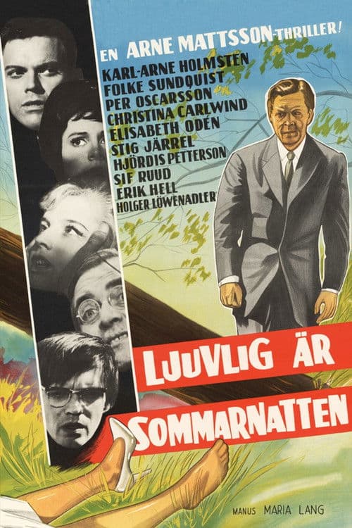 Ljuvlig är sommarnatten poster
