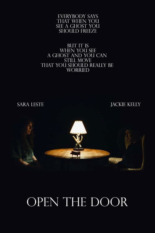 OPEN THE DOOR poster