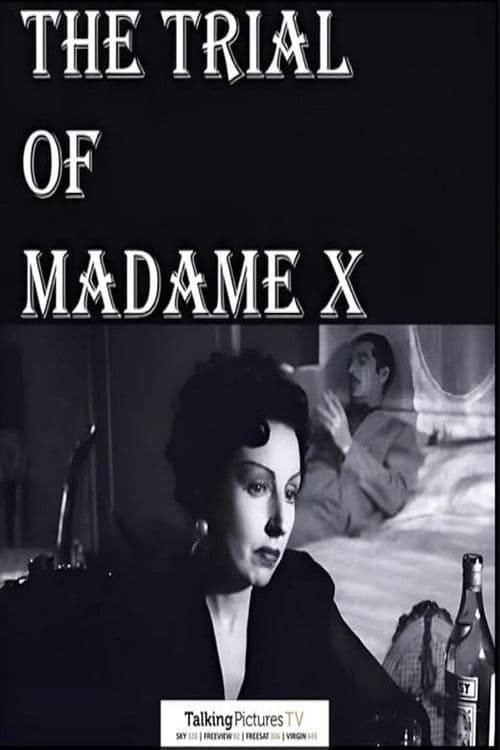 The Trial of Madame X poster
