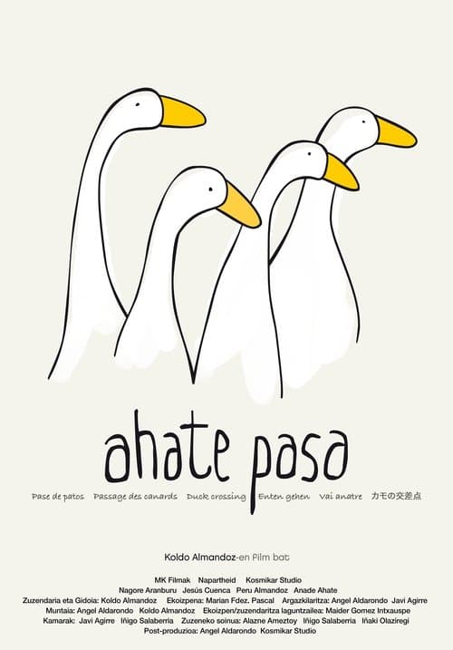 Ahate pasa poster