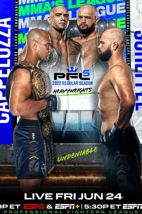 PFL 2022 #5: Regular Season - Scheffel vs. Cappelozza poster