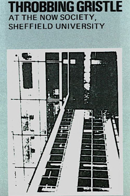 Throbbing Gristle: Live at Sheffield University poster