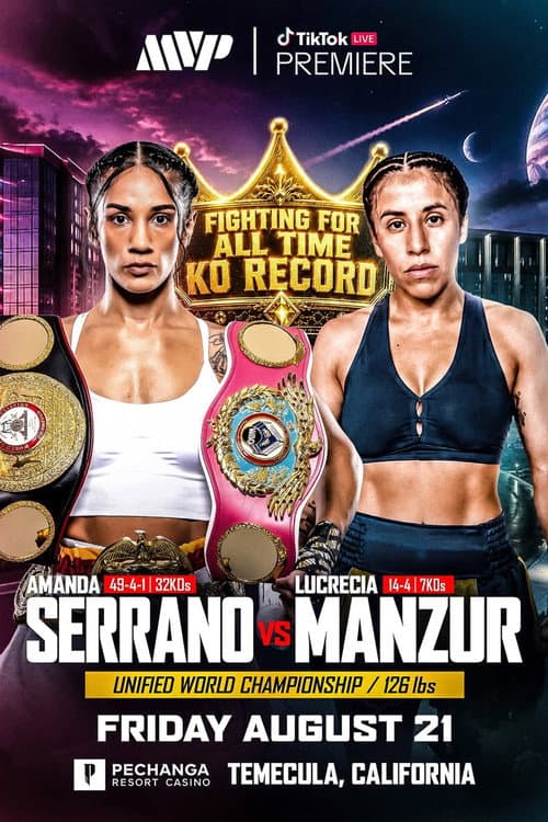 Amanda Serrano vs. Lucrecia Anabella Manzur poster