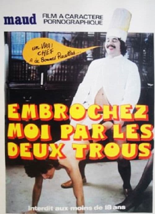 Embrochez-moi par les deux trous poster