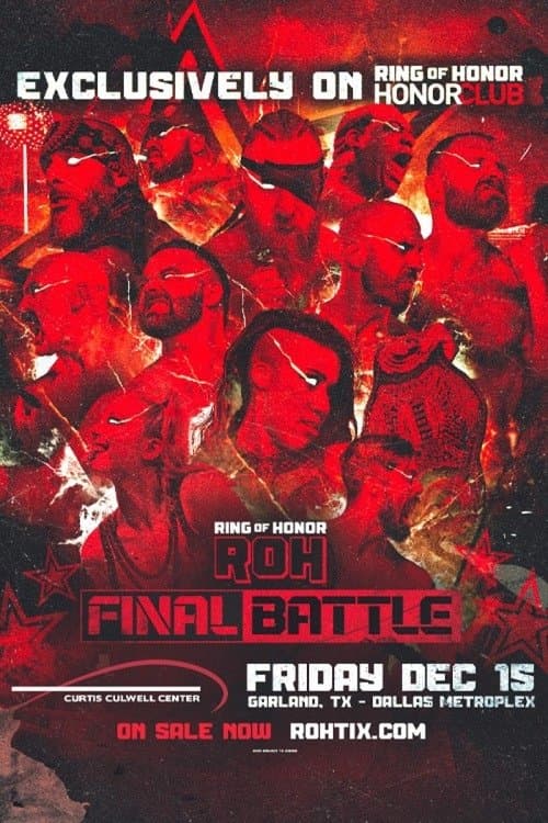 ROH Final Battle 2023 poster