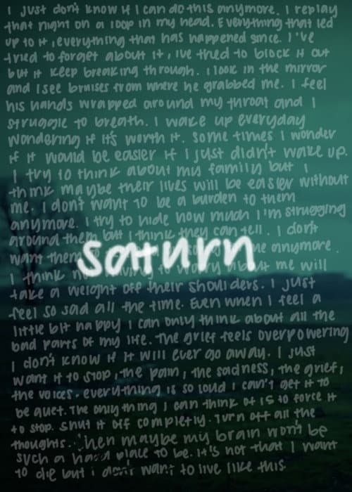saturn poster