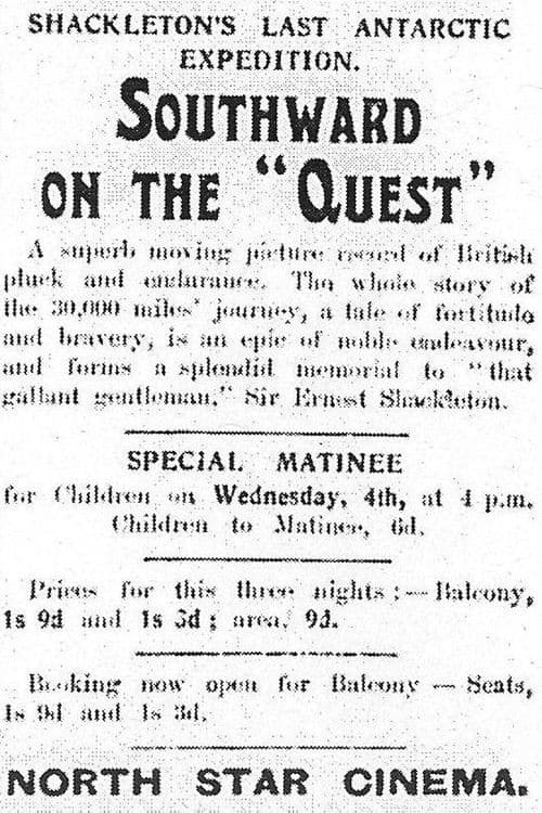 Southward on the Quest poster