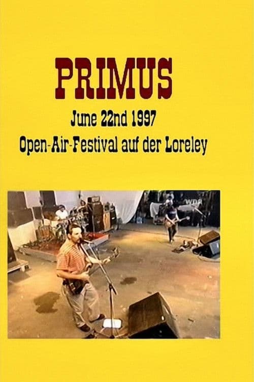 Primus - June 22nd 1997 - Open-Air-Festival Auf Der Loreley poster