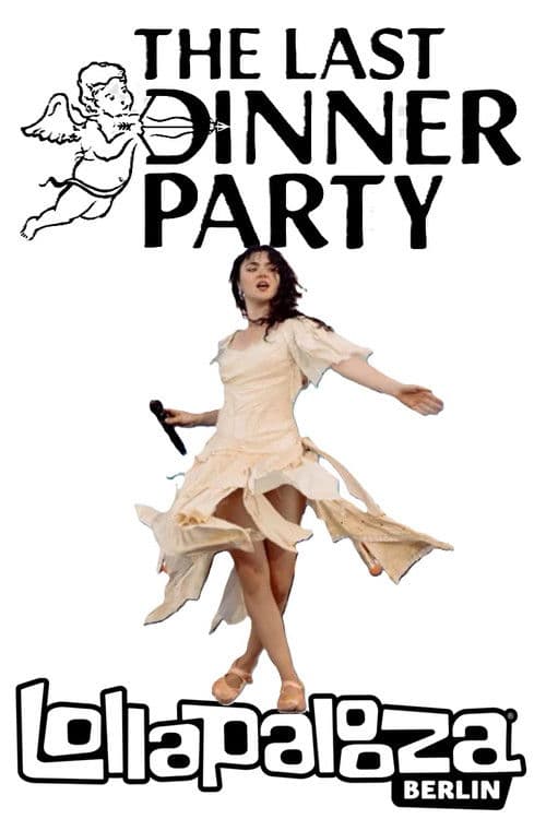 The Last Dinner Party - Live at Lollapalooza Berlin poster