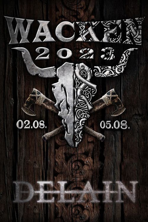 Delain - Wacken Open Air poster