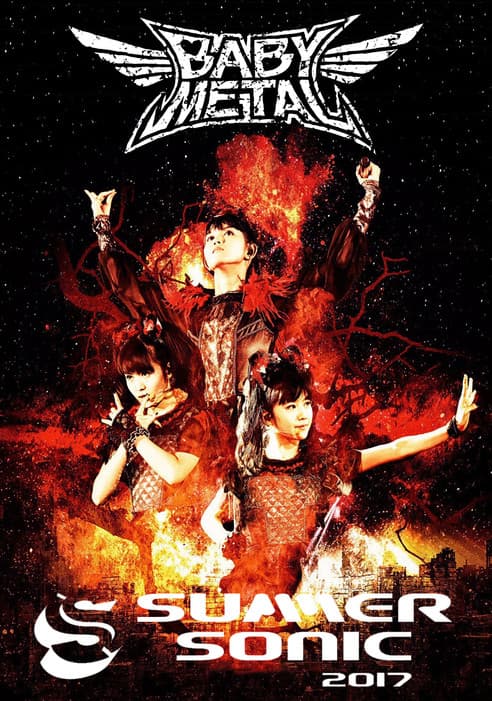 Babymetal - Summer Sonic 2017 Highlights poster