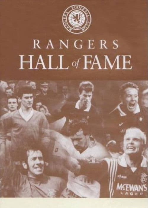 Rangers Fc- Hall of Fame poster