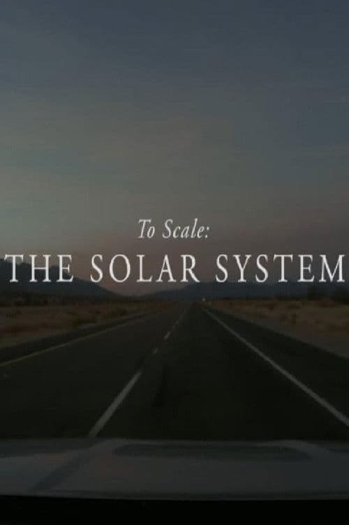 To Scale: The Solar System poster