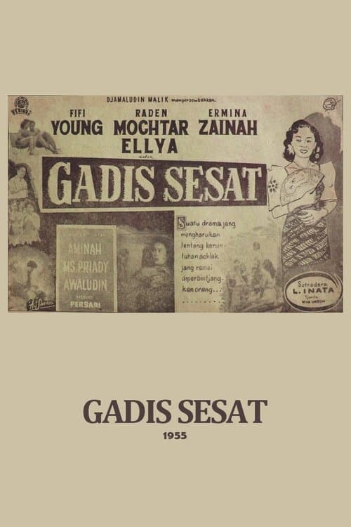 Gadis Sesat poster