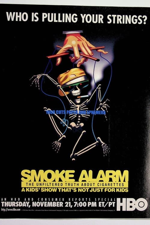 Smoke Alarm: The Unfiltered Truth About Cigarettes poster