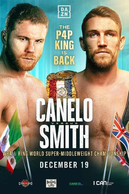 Canelo Alvarez vs. Callum Smith poster