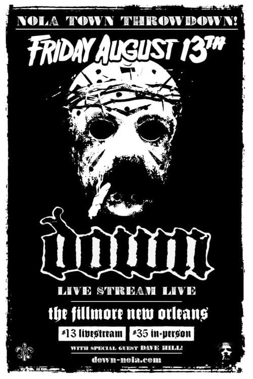 Down - NOLA Town Throwdown Livestream poster