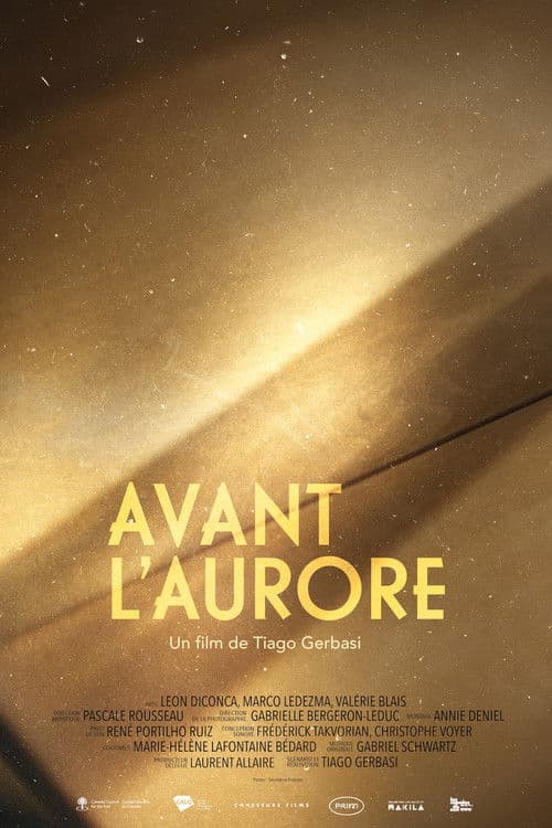Avant l'aurore poster