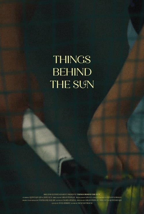 Things Behind the Sun poster
