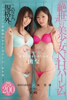 A Dream Co-Starring Pair An Unequaled Beautiful Girl NH Harlem Seri Kizuki x Akari Yukino poster