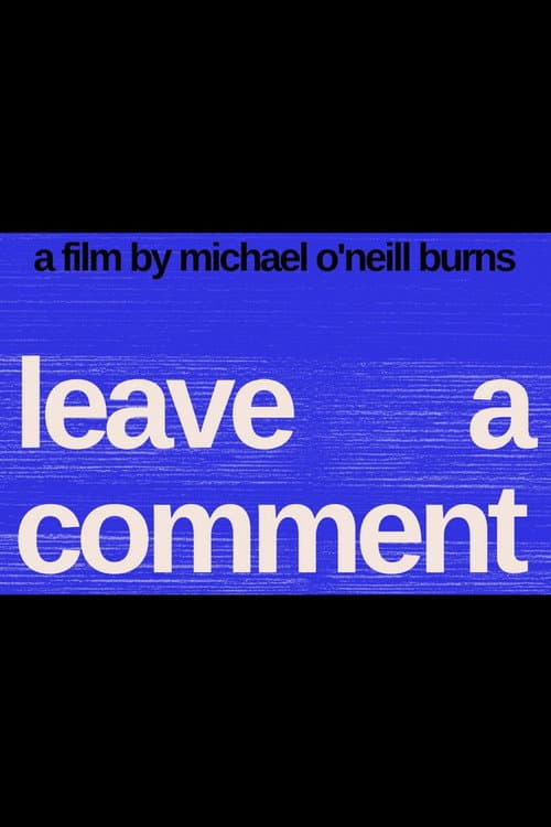 Leave a Comment poster