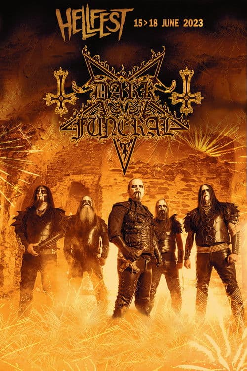 Dark Funeral - Hellfest 2023 poster