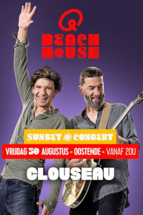 Clouseau Q-Beach House Oostende poster