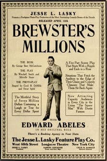 Brewster's Millions poster