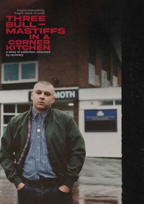 Three Bull-Mastiffs in a Corner Kitchen poster