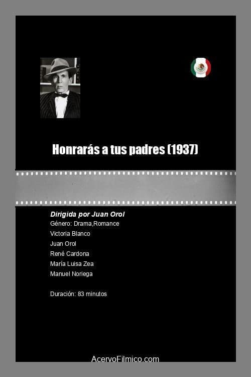 Honrarás a tus padres poster