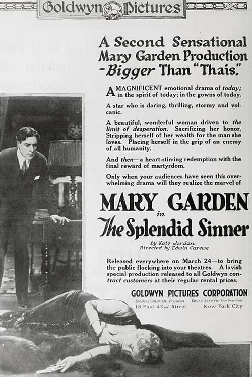 The Splendid Sinner poster