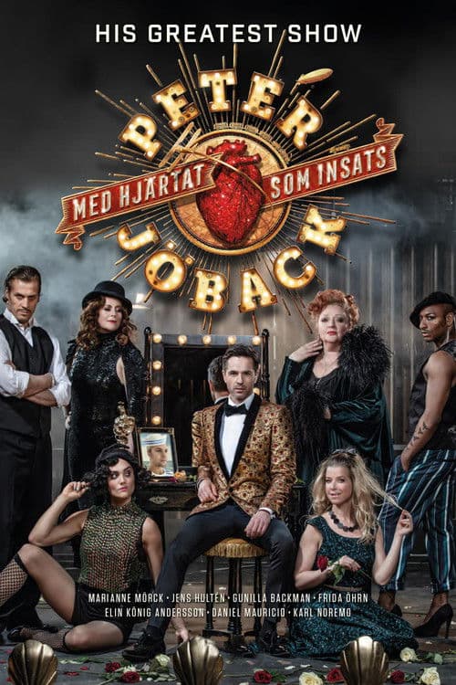 Peter Jöback: Med Hjärtat Som Insats poster