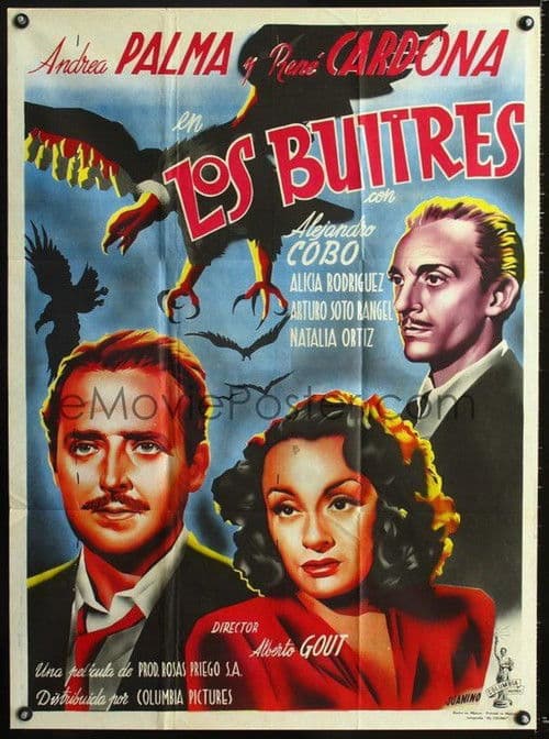 Los buitres sobre el tejado poster