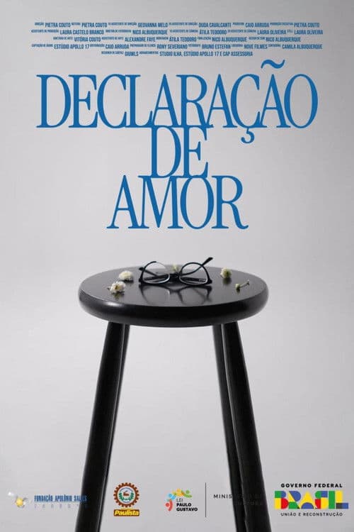 Declaração de Amor poster