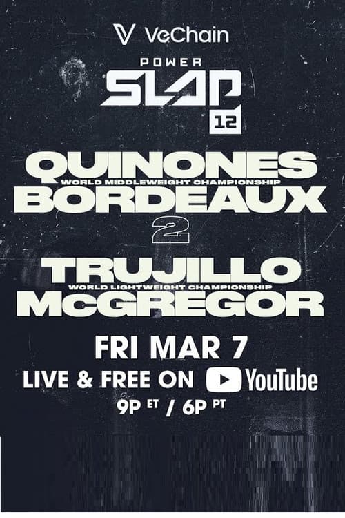 Power Slap 12: Bordeaux vs. Quinonez 2 poster