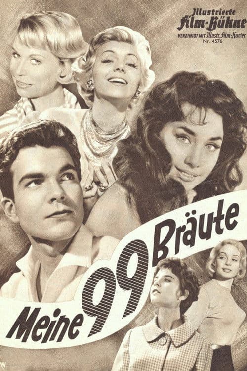 Meine 99 Bräute poster