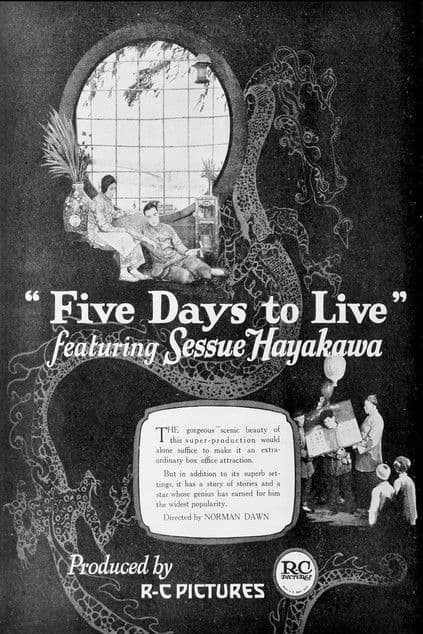 Five Days to Live poster