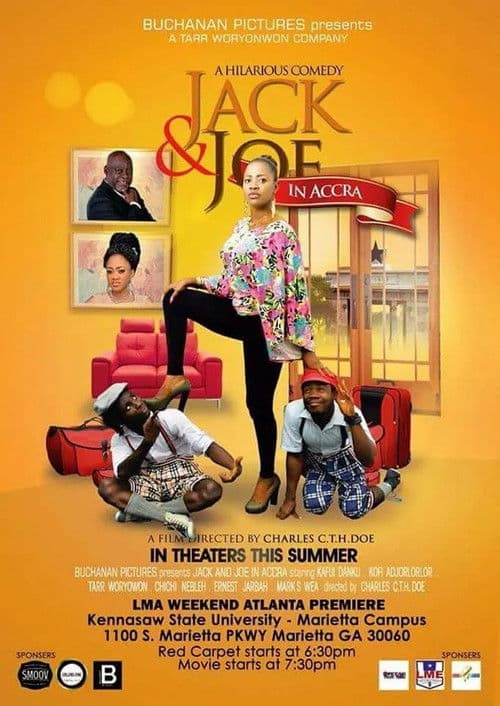 Jack and Joe in Accra poster