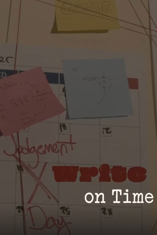 Write on Time poster