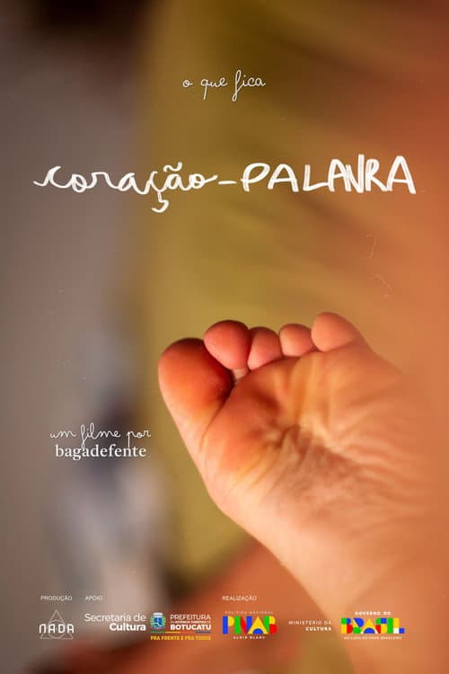 coração-PALAVRA poster