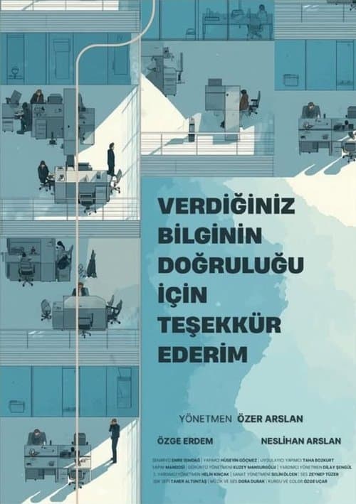 Verdiğiniz Bilginin Doğruluğu İçin Teşekkür Ederim poster